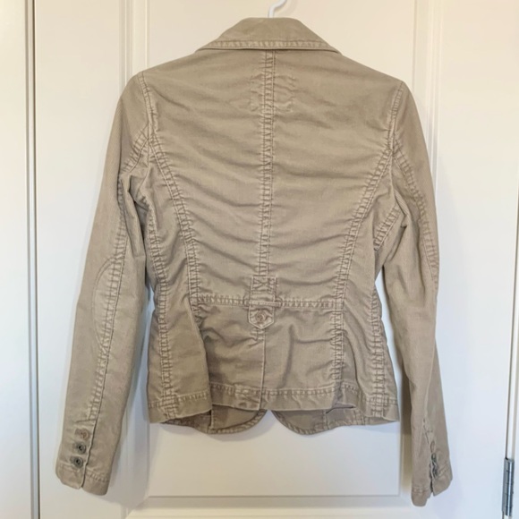 Corduroy Beige Blazer /Jacket - Picture 2 of 10